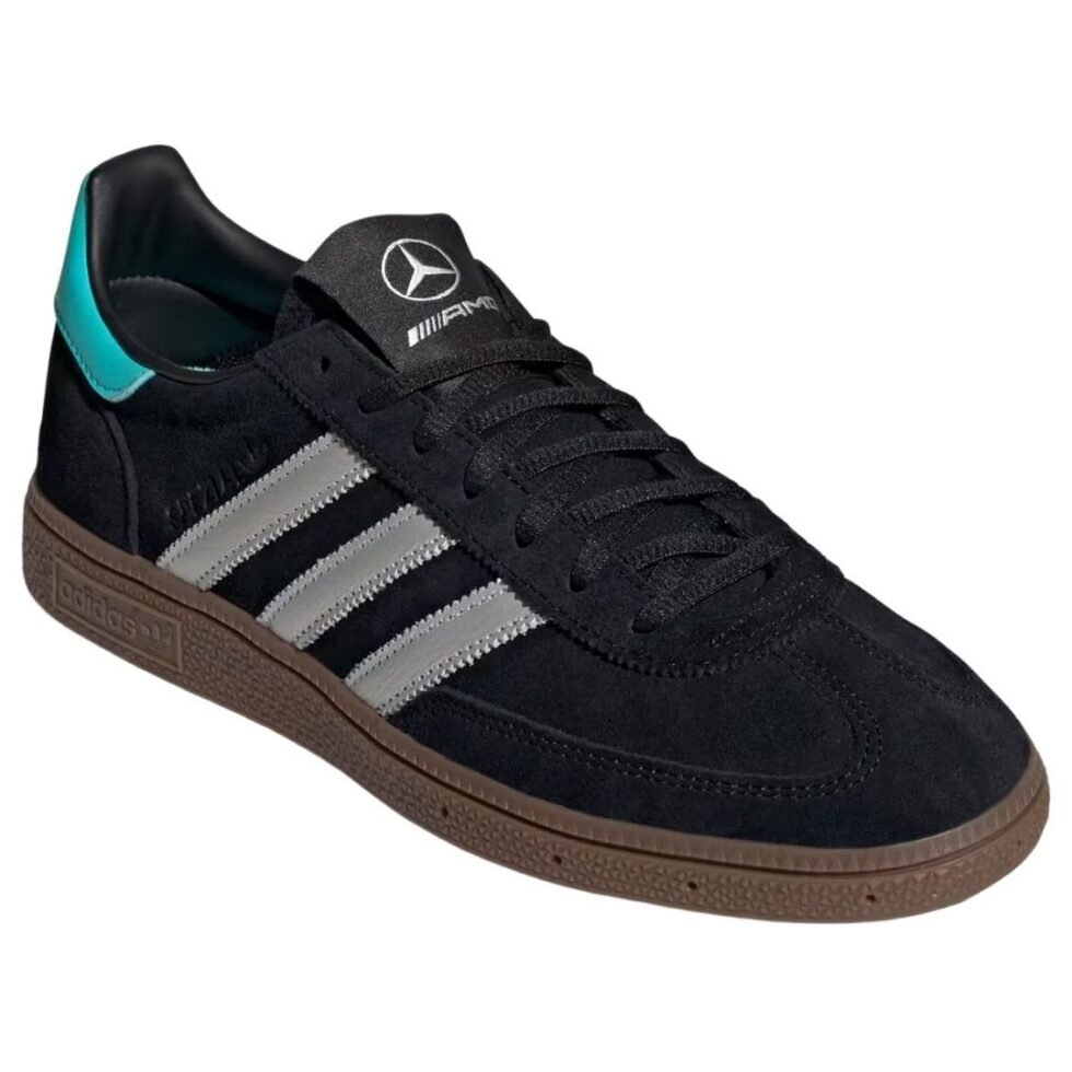 adidas Handball Spezial Mercedes 'Black Silver Gum'  KJ1185 - Image 4
