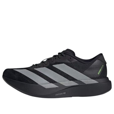 adidas Adizero Evo SL 'Black Silver Metallic Signal Green' KJ1365
