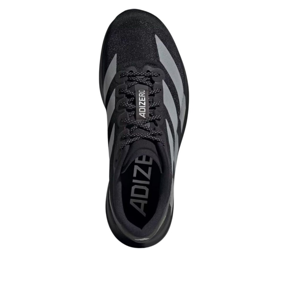 adidas Adizero Evo SL 'Black Silver Metallic Signal Green' KJ1365 - Image 2