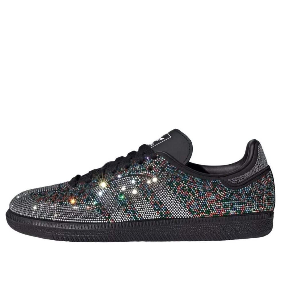 (WMNS) adidas Samba 'Core Black Silver Metallic' KJ2510