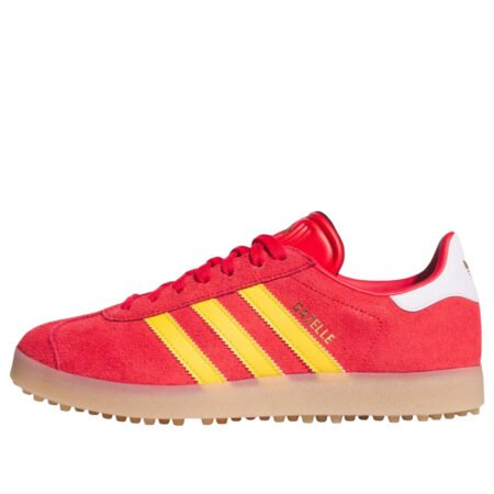 adidas Gazelle Golf 'Pure Ruby Crew Yellow' KJ5429