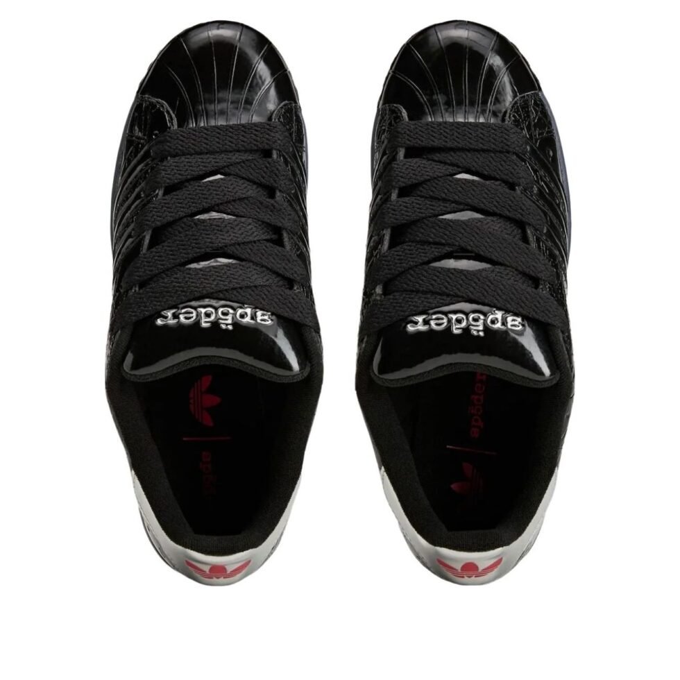 adidas x Sp5der Superstar 'Black Silver Metallic' KJ7021 - Image 4