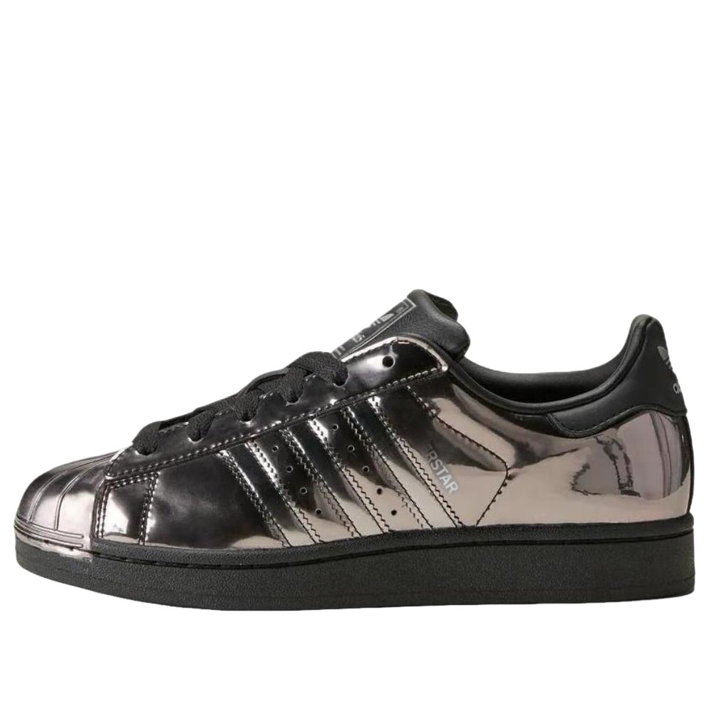 (WMNS) adidas Superstar II 'Black Silver' KJ7128