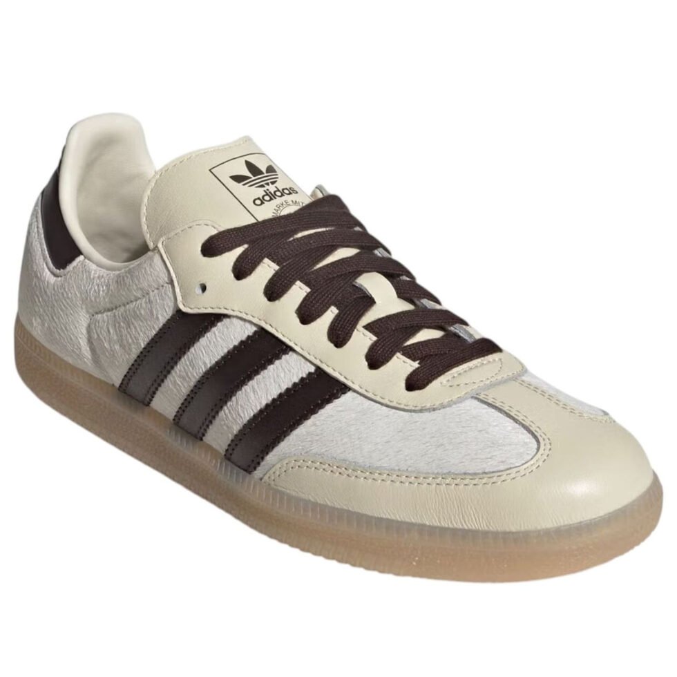 adidas Samba 'Cream White Mystery Brown' KJ8901 - Image 2
