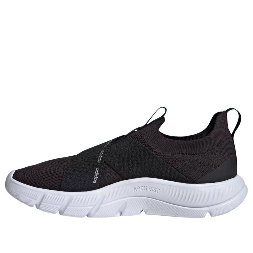(WMNS) adidas Cloudfoam Flex Adapt 'Black Silver Metallic' KK0380