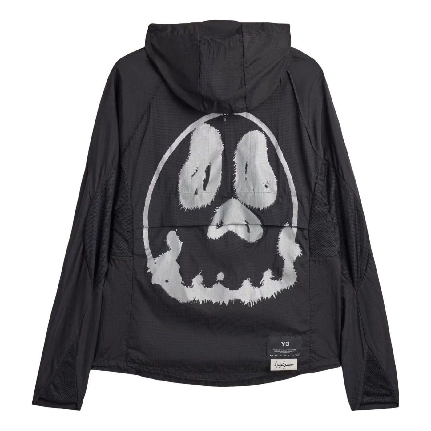 adidas x Y-3 Chito Graphic Running Jacket Asia Sizing 'Black' KR1105