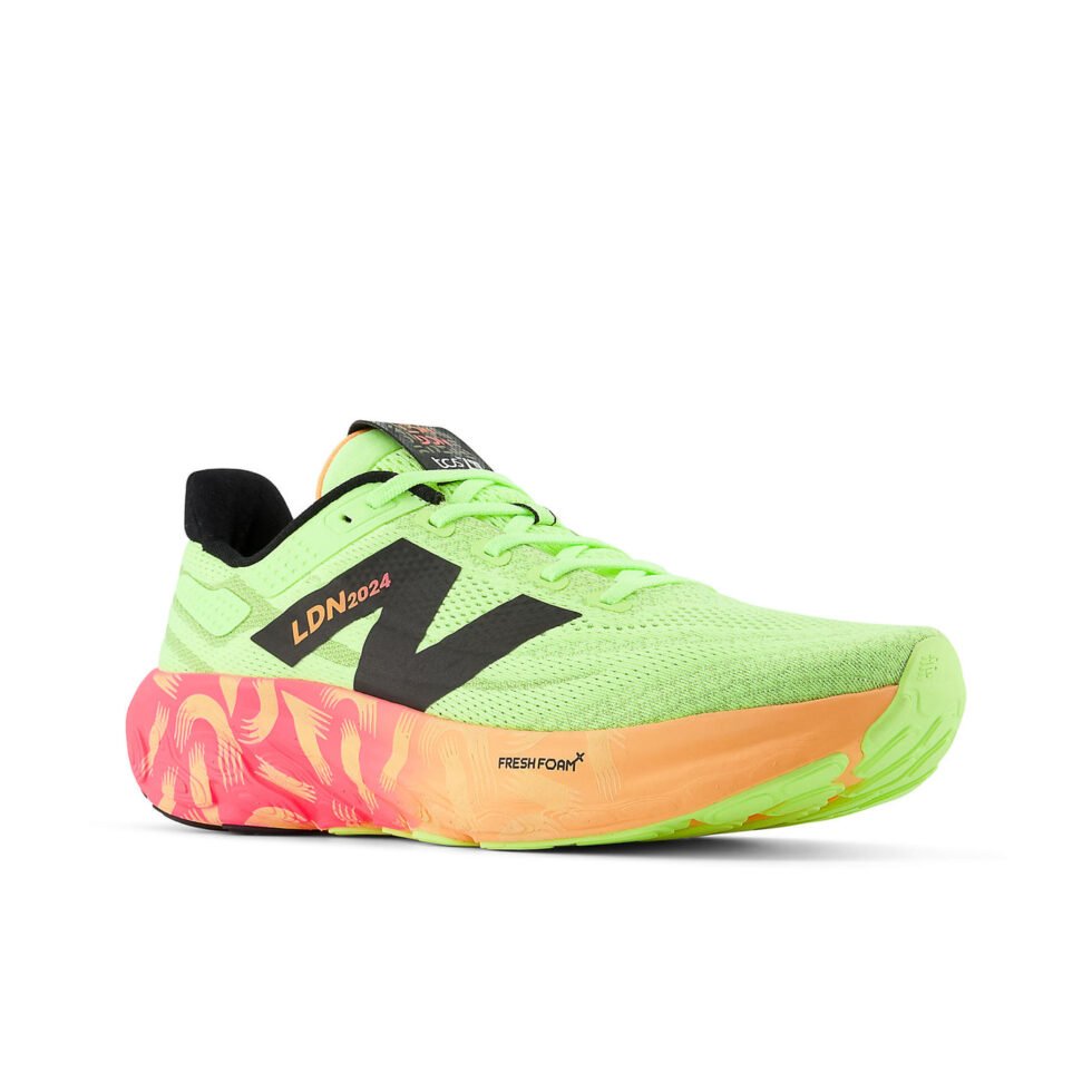 New Balance Fresh Foam Sneakers 'Green Orange' M1080LDN - Image 3
