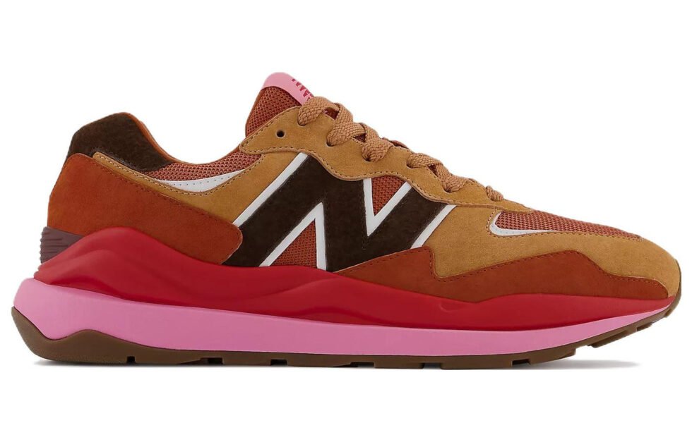 New Balance 57/40 'Brown Pink Red' M5740BP - Image 2
