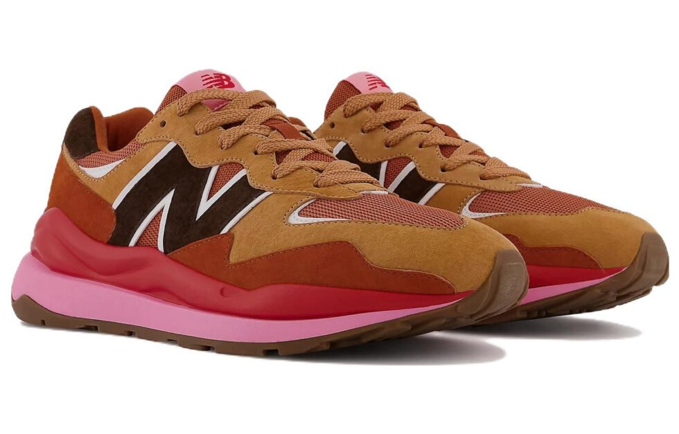 New Balance 57/40 'Brown Pink Red' M5740BP - Image 3