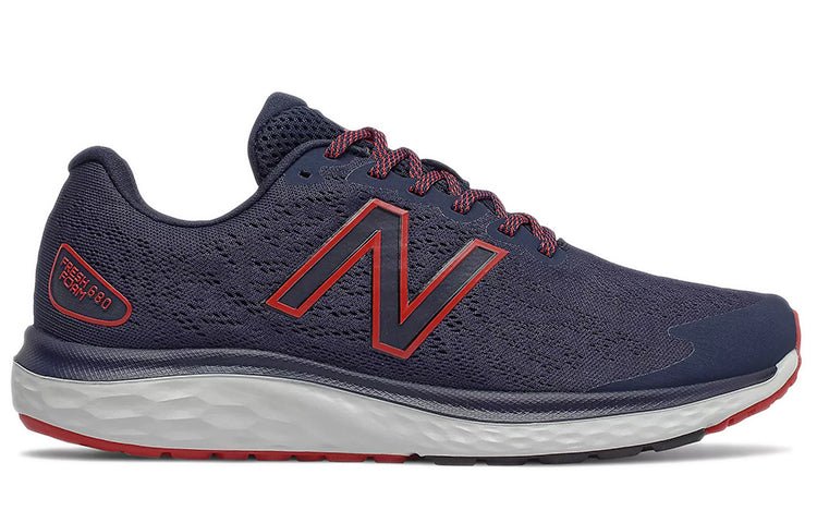 New Balance Fresh Foam 680v7 'Navy Team Red' M680LN7 - Image 2