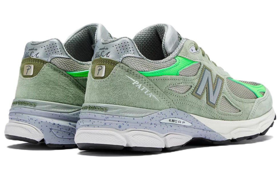 New Balance Patta x 990v3 Made in USA 'Keep Your Family Close' M990PP3 - Image 4
