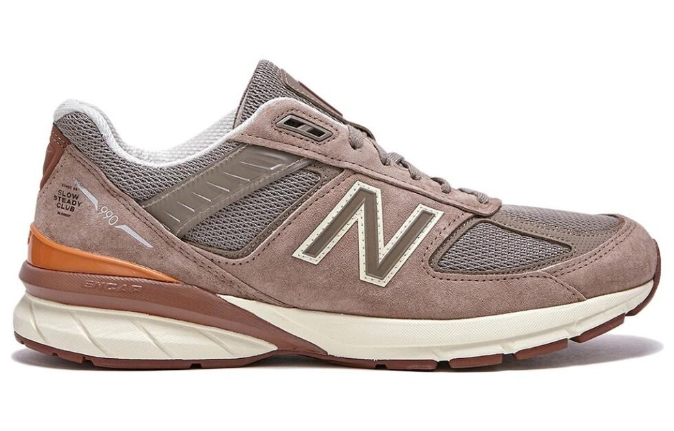 New Balance Slow Steady Club x 990v5 Made in USA 'Brown' M990SC5 - Image 2
