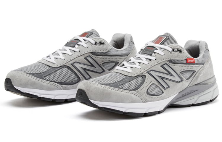 New Balance 990v4 Made In USA 'Red Label - Grey' M990VS4 - Image 2