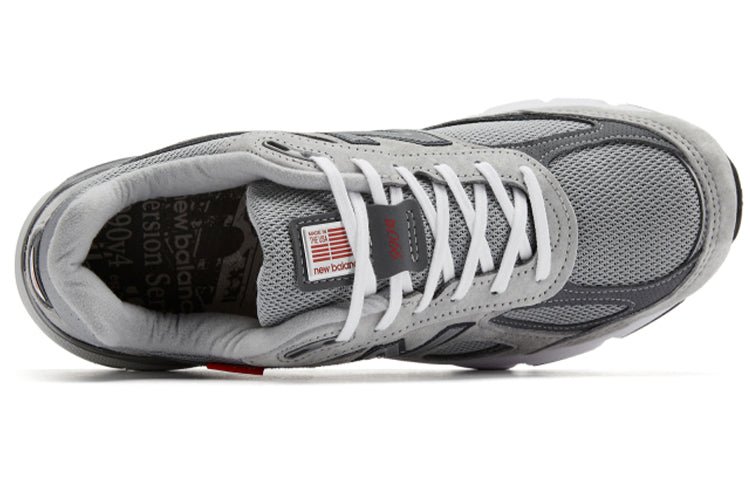 New Balance 990v4 Made In USA 'Red Label - Grey' M990VS4 - Image 3