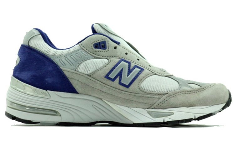 New Balance 991Series Sneakers Grey/Blue M991CBL - Image 2
