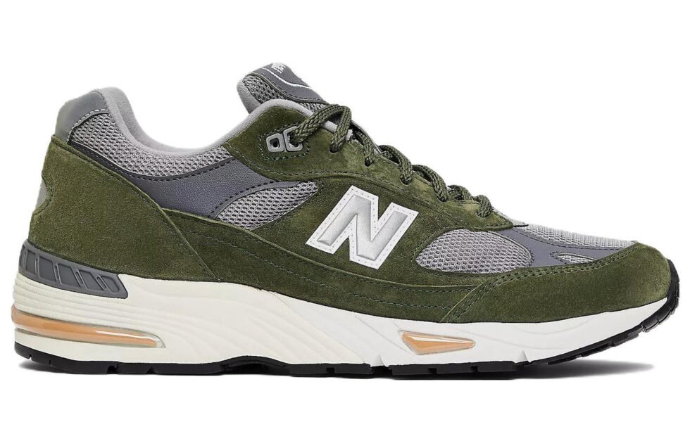 New Balance 991 Made in England 'Green Grey' M991GGT - Image 2