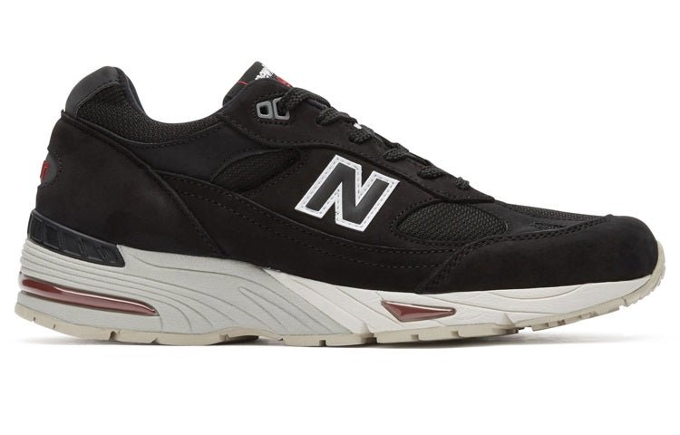 New Balance 991 Made in England 'Black Red' M991NKR - Image 2