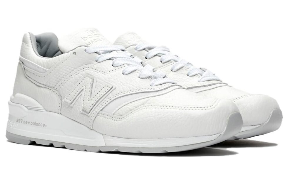 New Balance 997 Leather 'Bison Capsule - White' M997BSN - Image 2