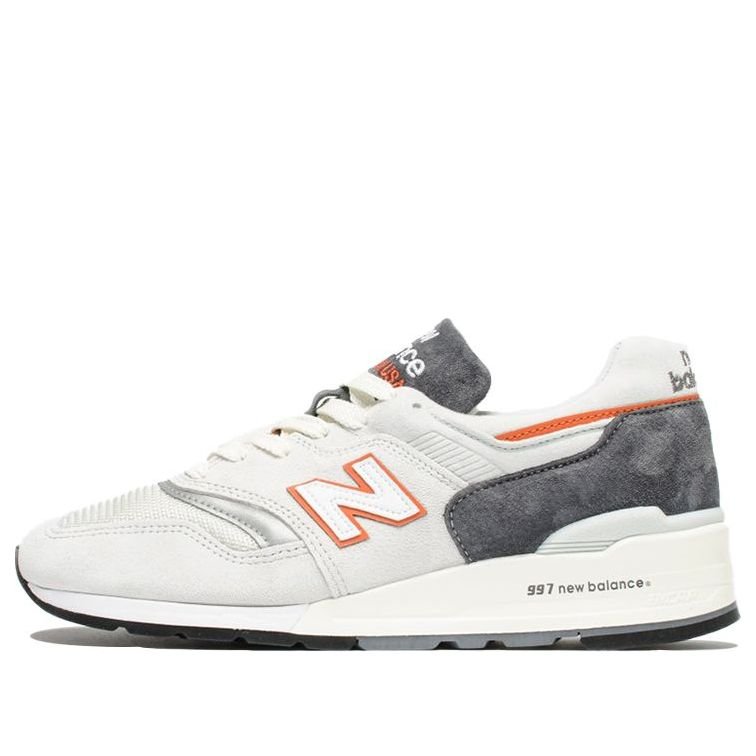 New Balance 997 Made In Usa 'White Grey Orange' M997CSEA