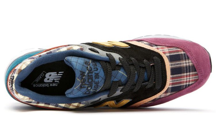 New Balance 997 Made In USA 'Plaid Pack - Burgundy' M997DJ - Image 3