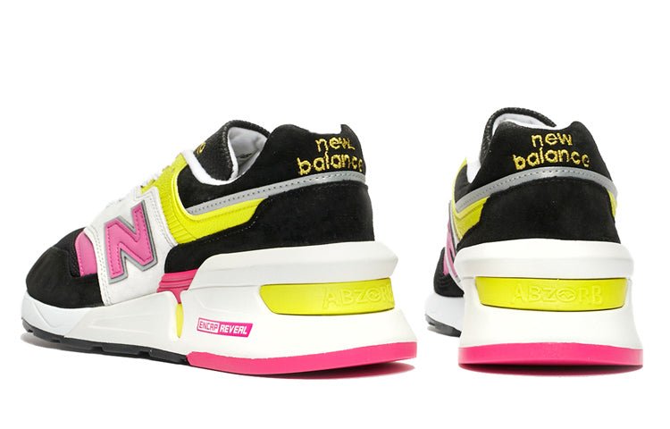 New Balance 997S Made In USA 'Black Pink Yellow' M997SKP - Image 3