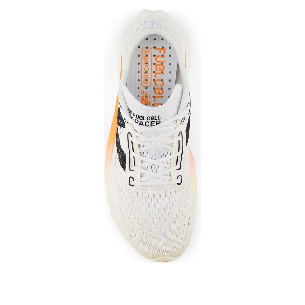 New Balance FuelCell SuperComp Pacer v2 'Hot Mango White' MFCRRCH2 - Image 4