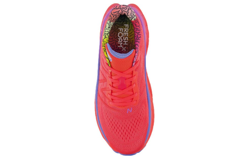 New Balance Fresh Foam X More v4 'Red Blue' MMORLR4 - Image 4