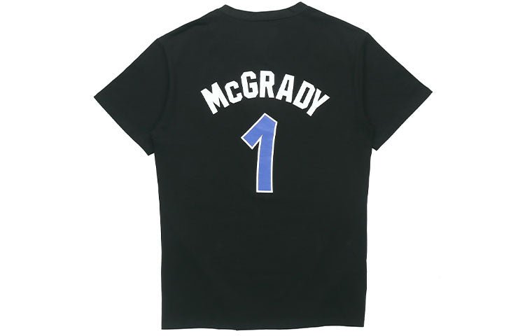 Mitchell & Ness Orlando Magic Tracy McGrady T-Mac Away Tee 'Black' MN13S18-TMCA - Image 2