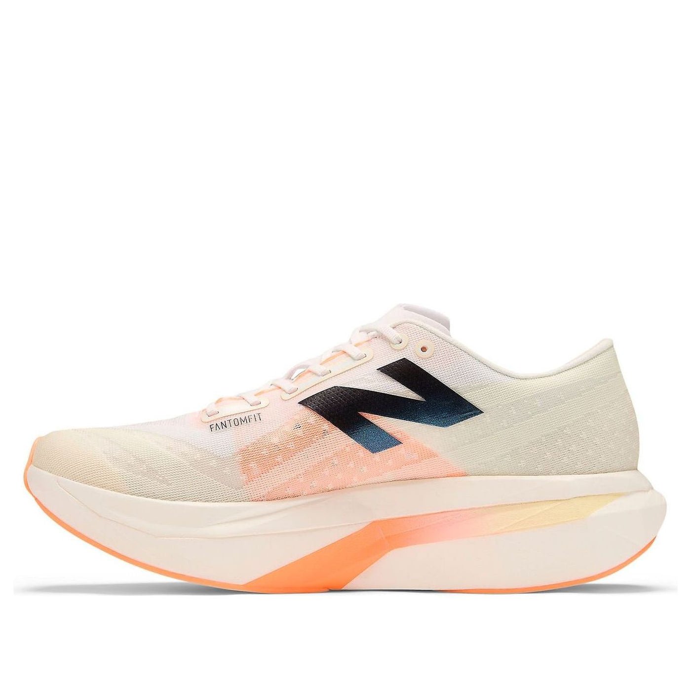 New Balance FuelCell SuperComp Elite v4 'White Angora Hot Mango' MRCELCW4