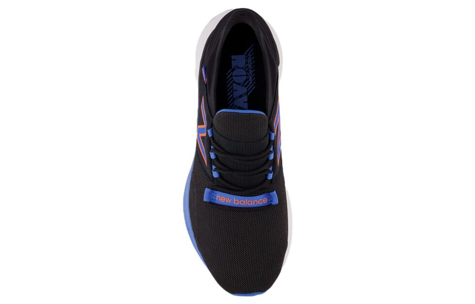 New Balance Fresh Foam Roav 'Black Serene Blue Orange' MROAVBS - Image 4