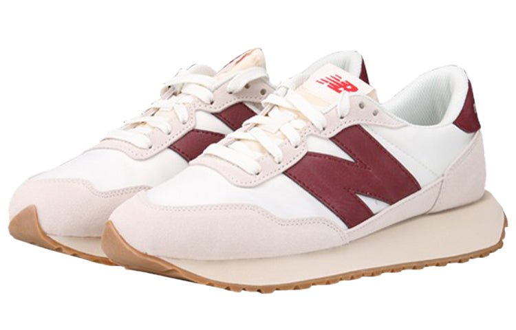 New Balance 237 'White Burgundy' MS237SB - Image 2