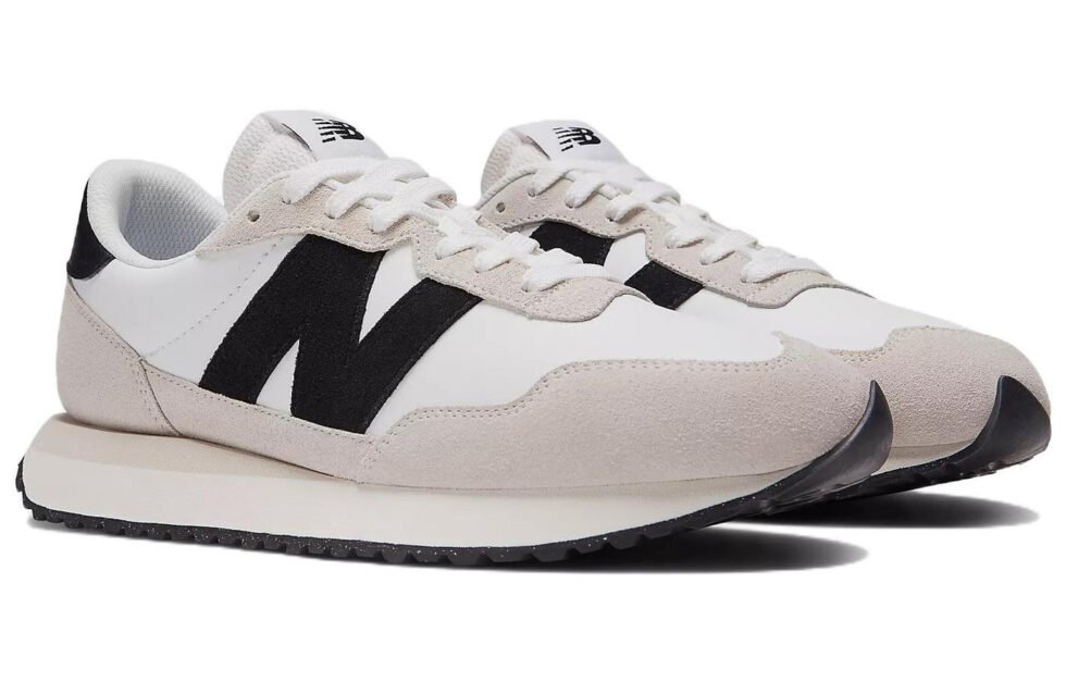 New Balance 237 'Cream White Black' MS237SF - Image 3