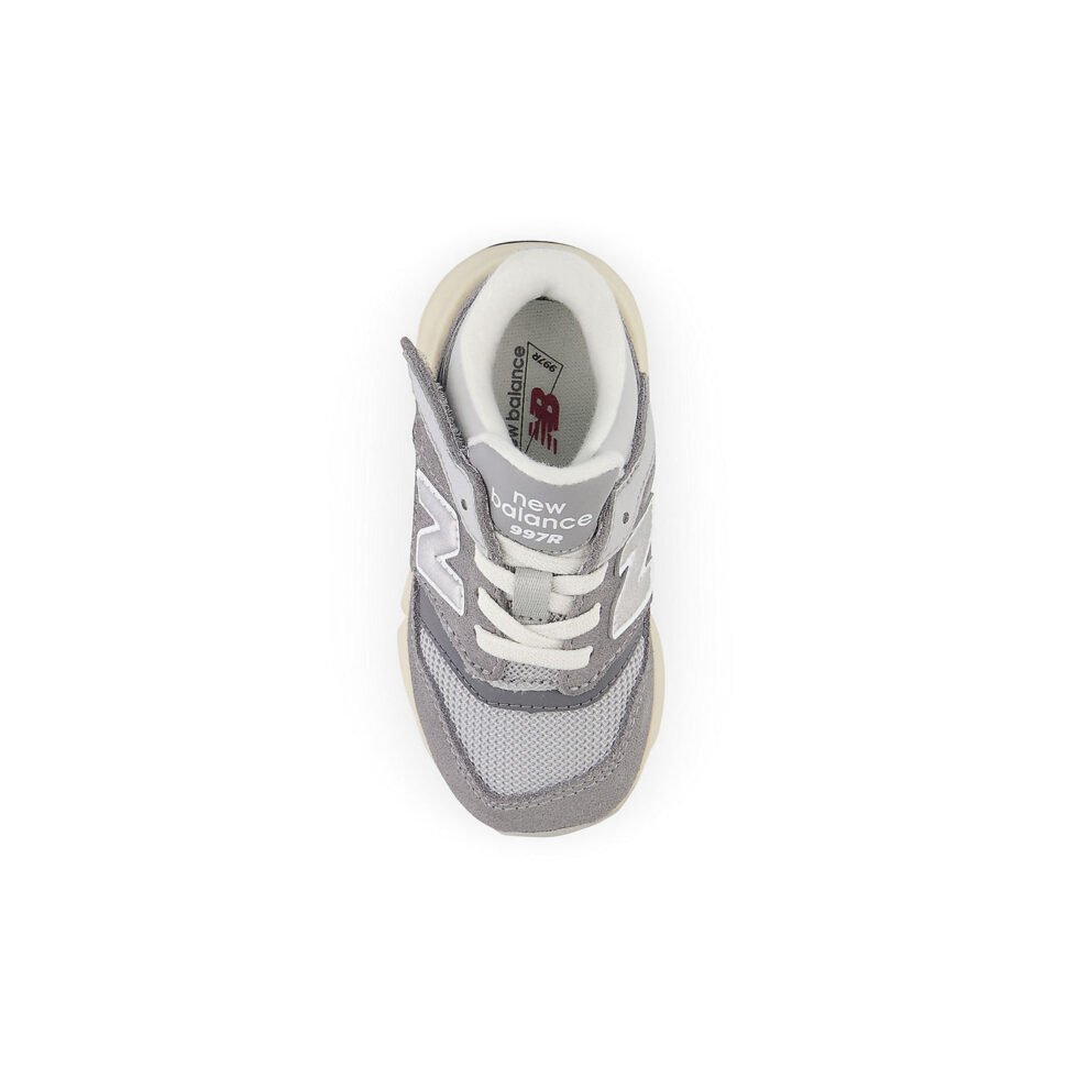 (TD) New Balance 997R New-8 Hook & Loop 'Shadow Grey Silver Metallic' NW997RHA - Image 4
