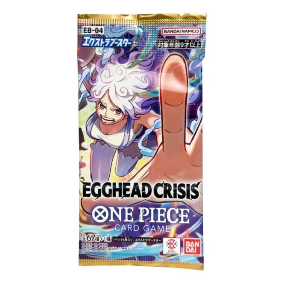 One Piece Card JP Extra Booster Pack Egghead Crisis	 OPC-TCG-EB-04-751288