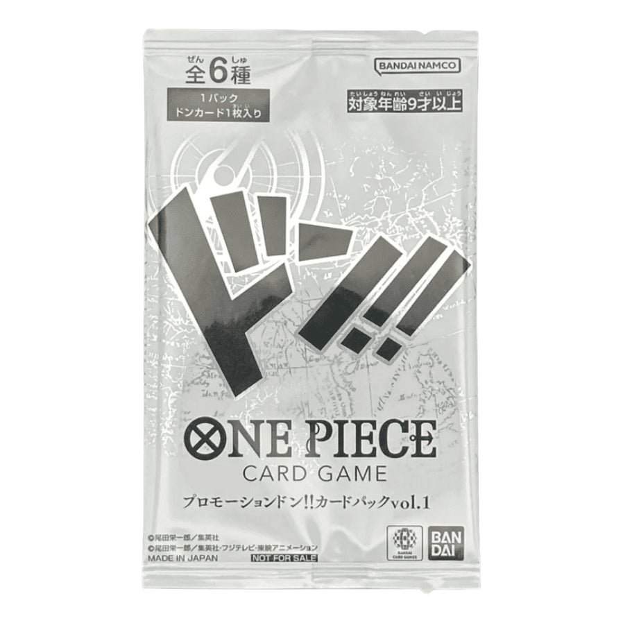 One Piece Card JP Promotional Card Pack 'Promotional Card DON!! Card Pack Vol.1' OPC-TCG-PR-DCP-V1-832006