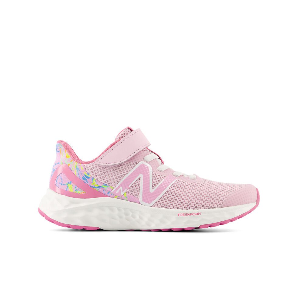 (PS) New Balance Fresh Foam Arishi v4 Shoes 'Pink White' PAARIPK4 - Image 2