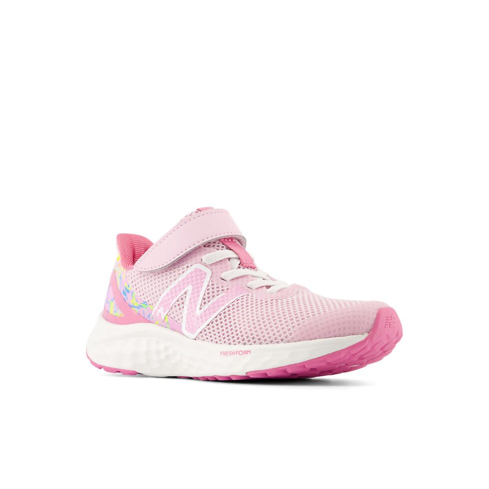 (PS) New Balance Fresh Foam Arishi v4 Shoes 'Pink White' PAARIPK4 - Image 3