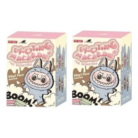 Pop Mart The Monsters Labubu 1.0 Tasty Macarons Sealed Case (2 Blind Boxes) PPMT-2310-0069-636900631
