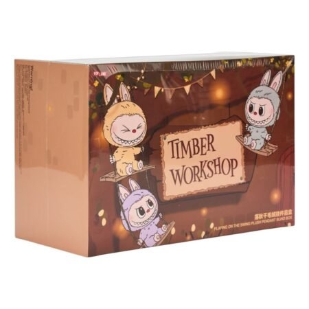 Pop Mart Labubu The Monsters Timber Workshop Playing on the Swing Pendant Pop Land Exclusive Sealed Case (6 Blind Boxes) PPMT-2406-0018-690768149