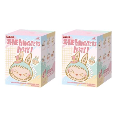 Pop Mart The Monsters Labubu Party Reversible Pendant Sealed Case (2 Blind Boxes) PPMT-2407-0079-708312431
