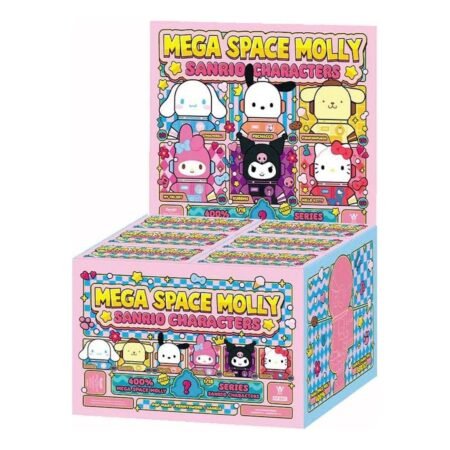 Pop Mart Mega Space Molly Sanrio Characters 400% Sealed Case (6 Blind Boxes) PPMT-2410-0203-755216022