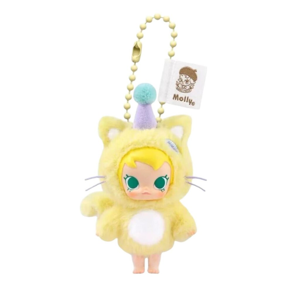 Pop Mart Baby Molly Pocket Friends Vinyl Plush Pendant 'Enjoy the Sunshine' PPMT-2505-0030-865137521