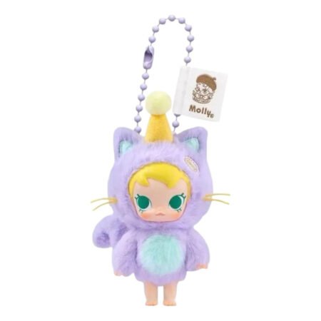 Pop Mart Baby Molly Pocket Friends Vinyl Plush Pendant 'Leave Me Alone' PPMT-2505-0030-865137522
