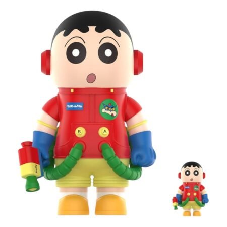 Pop Mart Mega Space Molly Crayon Shinchan 100% & 400% Set PPMT-2507-0010-B