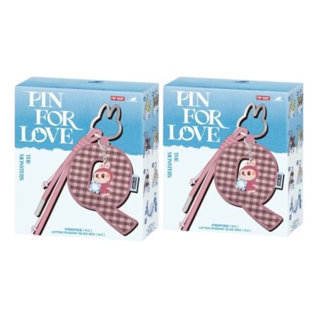 Pop Mart The Monsters Labubu Pin for Love Letter Pendant Sealed Case (N-Z) (2 Blind Boxes) PPMT-2508-0027-945637371