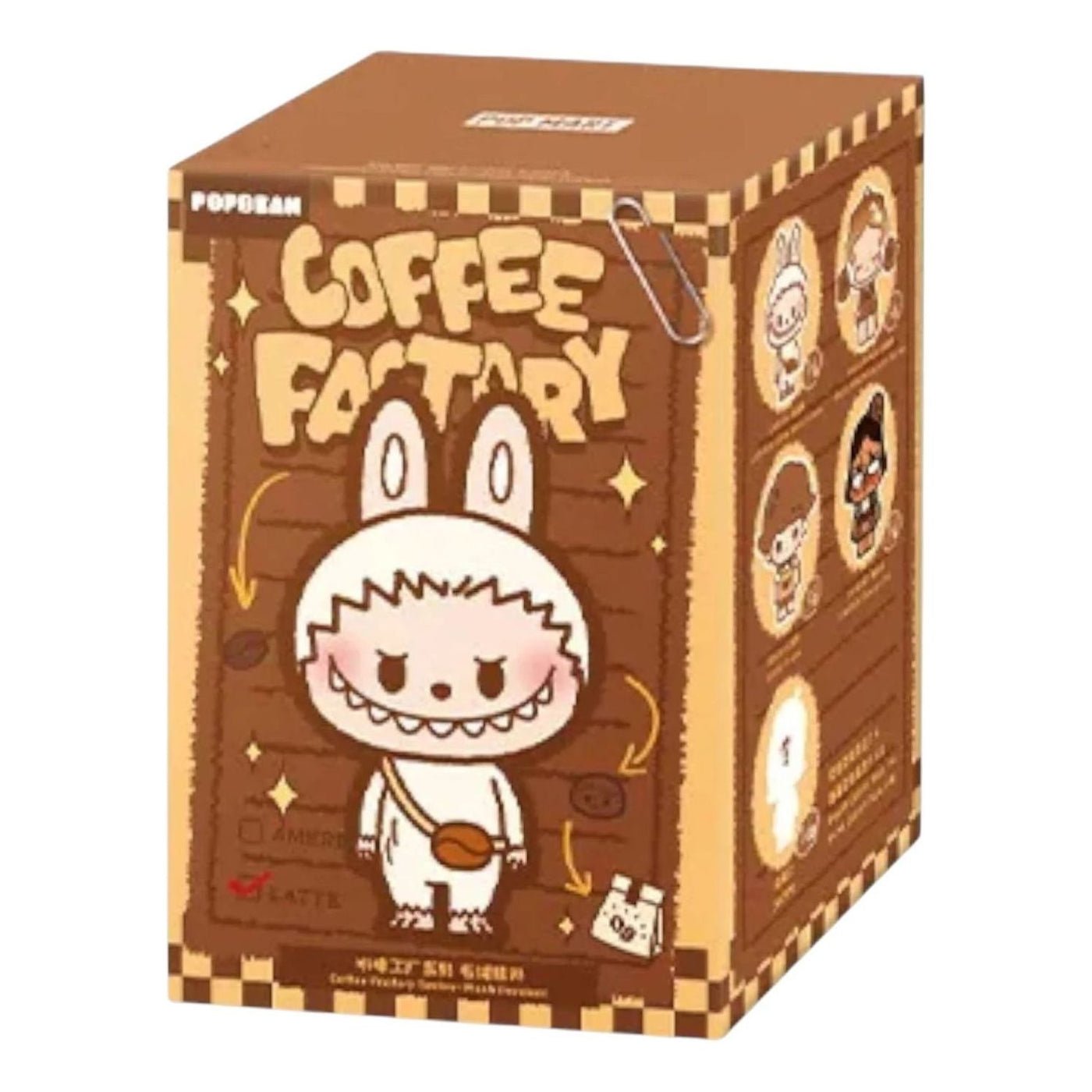 Pop Mart Pop Bean Coffee Factory Plush Pendant Sealed Case (1 Blind Box) PPMT-2508-0062-932952322