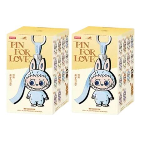 Pop Mart The Monsters Labubu Pin for Love Plush Pendant Sealed Case (A-M) (2 Blind Boxes) PPMT-2508-0093-945629411