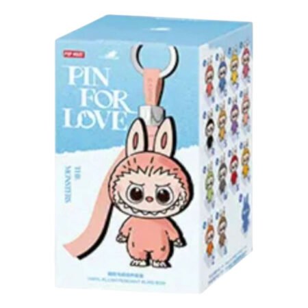 Pop Mart The Monsters Labubu Pin for Love Plush Pendant Blind Box (N-Z) (1 Blind Box) PPMT-2508-0093-945664128
