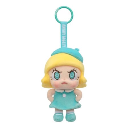 Pop Mart Angry Molly Angry Energy Series Plush Pedant 'Lake Blue Fire' PPMT-2602-0037-1070103038