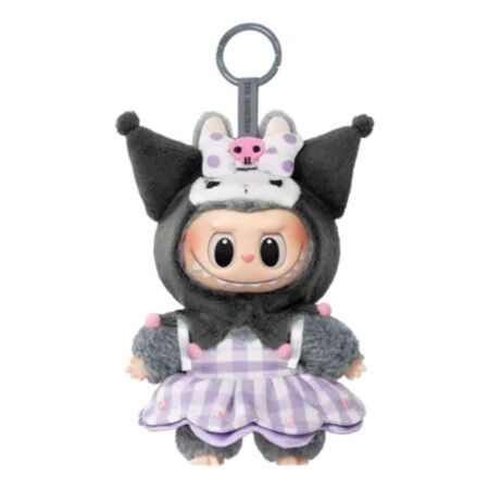 Pop Mart THE MONSTERS x Hello Kitty and Friends Series Vinyl Plush Pendant 'Kuromi' PPMT-2603-0025-1077199329
